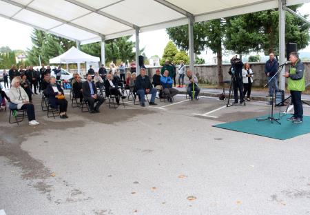 Otvoritev hodnika in kolesarske steze Cerknica  Dolenje Jezero 21 FOTO LJUBO VUKELIČ